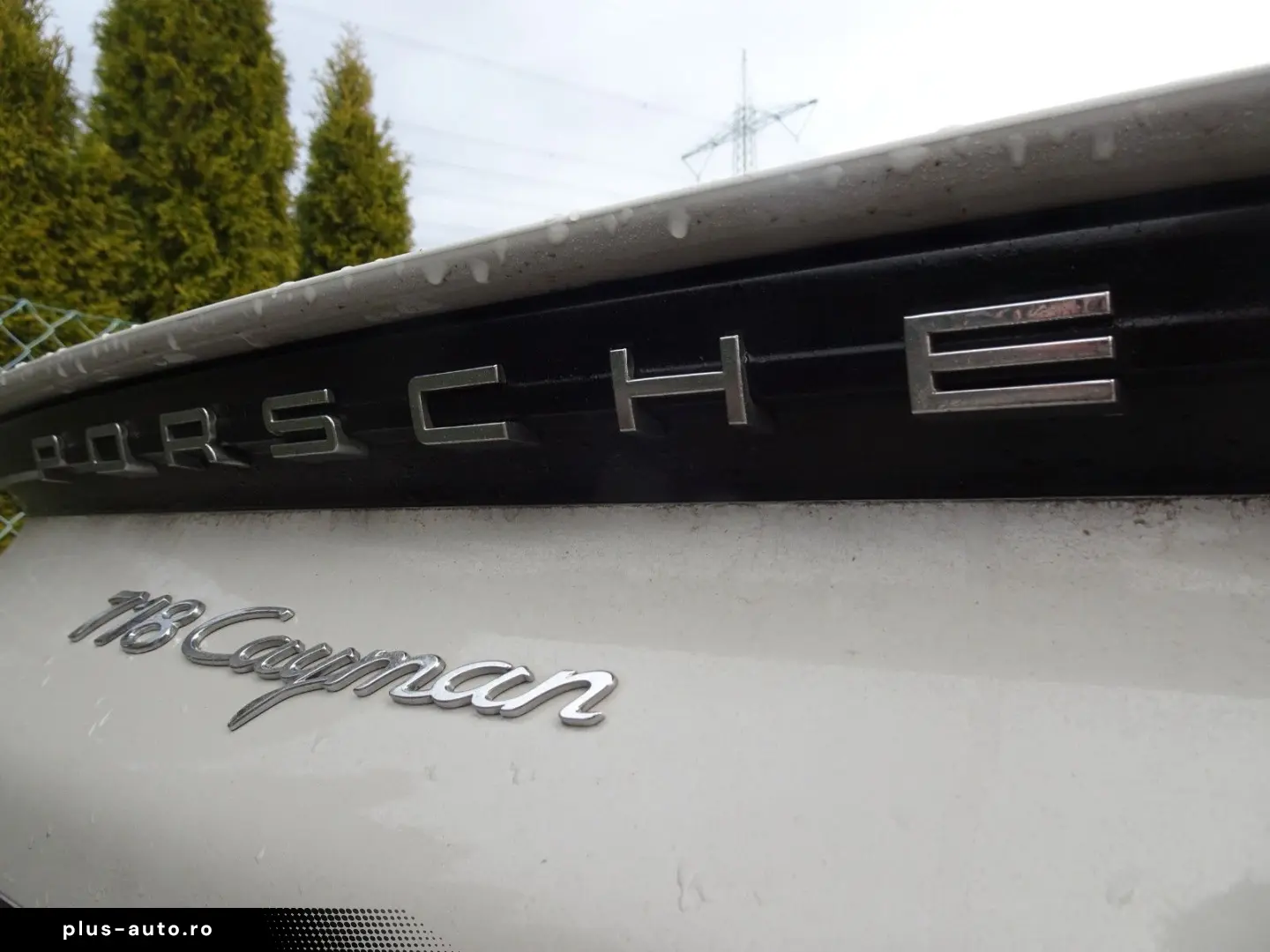 PORSCHE Cayman 718 SportChrono Leder