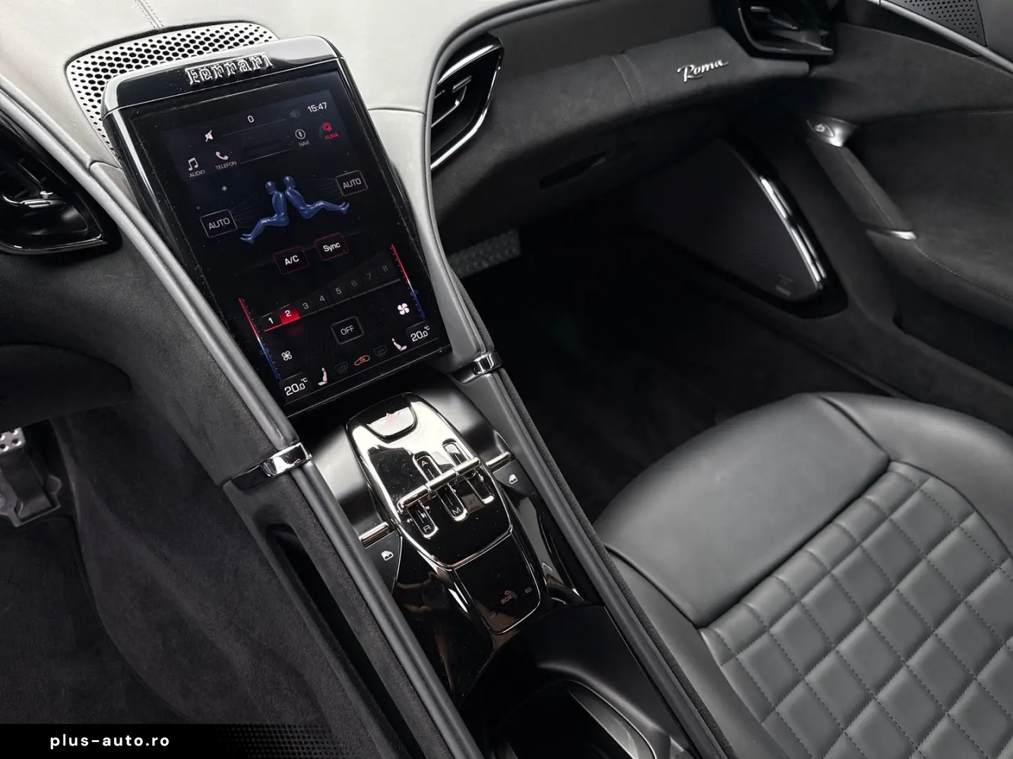 FERRARI Roma  Embleme Navi PDC Klima Leder