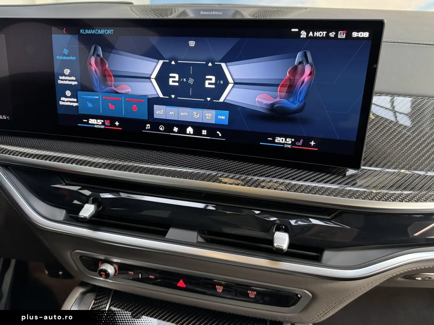 BMW X6 M  Sky B&W Massage