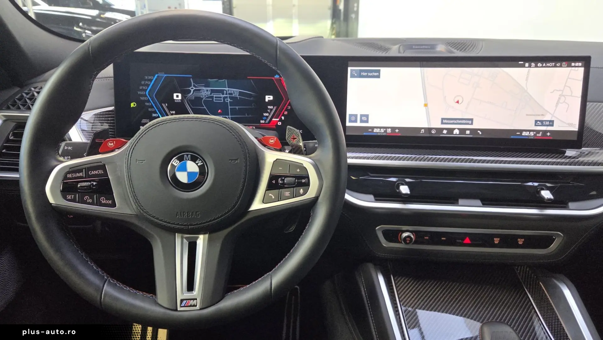 BMW X6 M Competition B&W Panorama