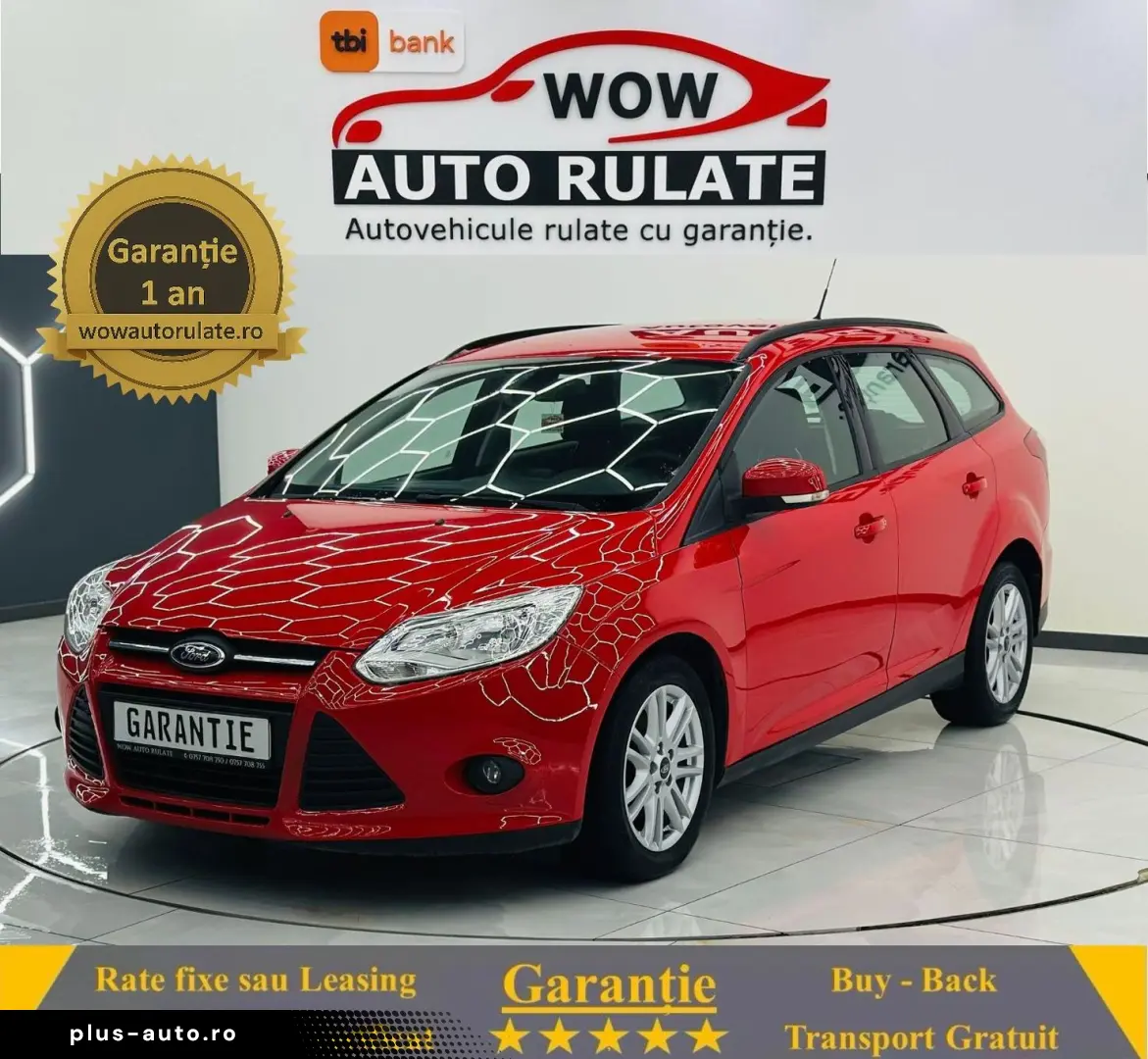 FORD FOCUS 2013 1.6D E5 Garantie 12 Luni Rate Avans 0 Doar C