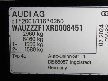 Audi SQ8 PI TFSI quattro