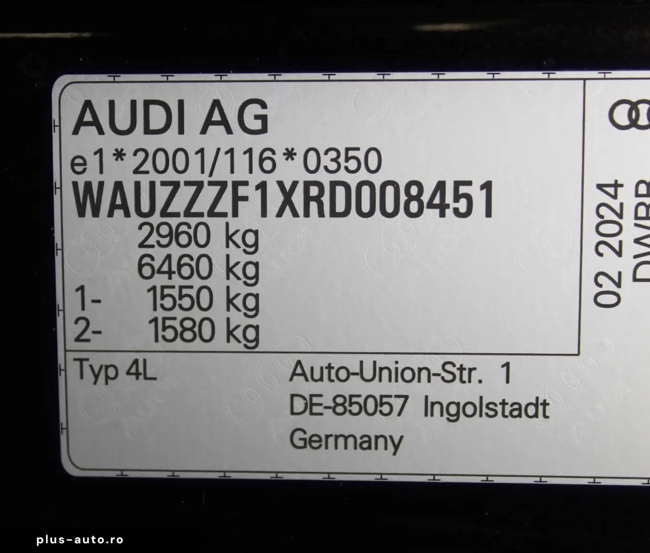 Audi SQ8 PI TFSI quattro