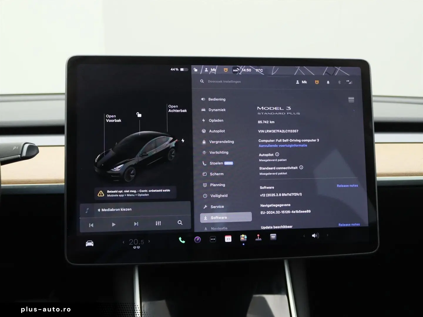 TESLA Model 3 Standard RWD Plus 93% SoH [ LFP ACCU AUT
