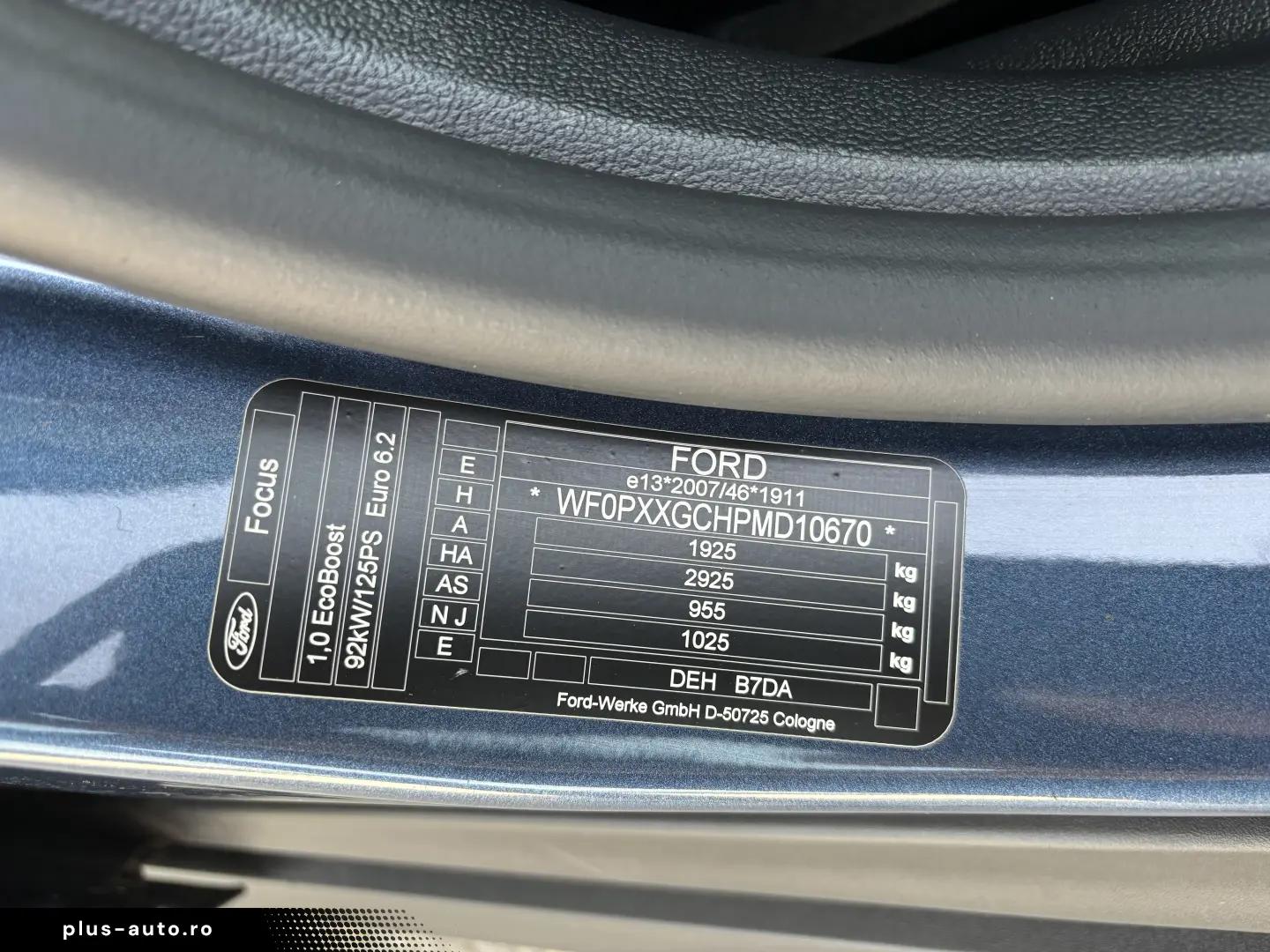 Ford Focus 1.0 EcoBoost Connected