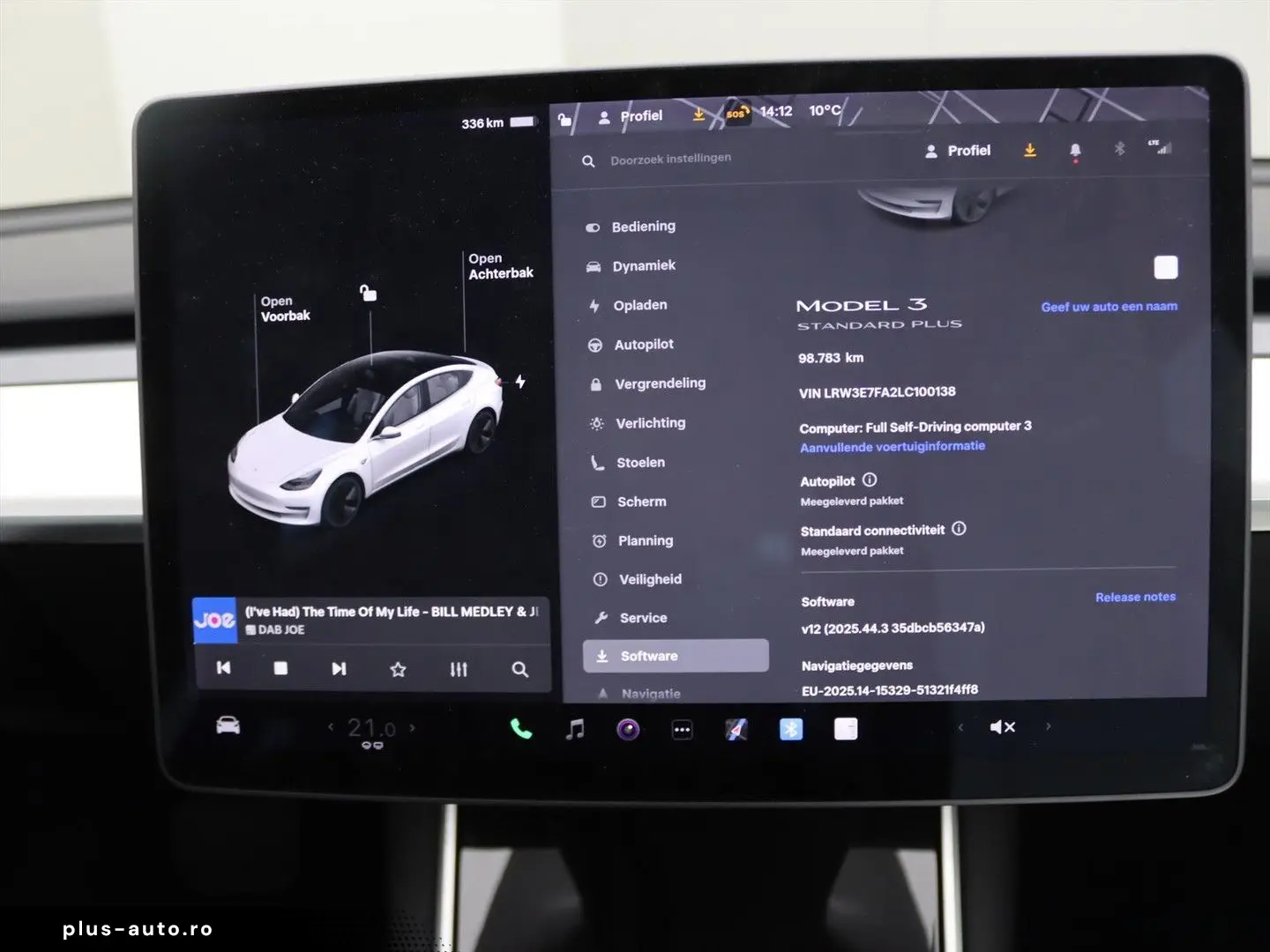 TESLA Model 3 Standard RWD Plus 93% SoH [ Weiß LEDER L