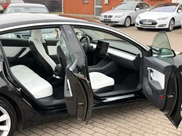TESLA Model 3 Standard Plus 1.Hand AHK Leder Weiß