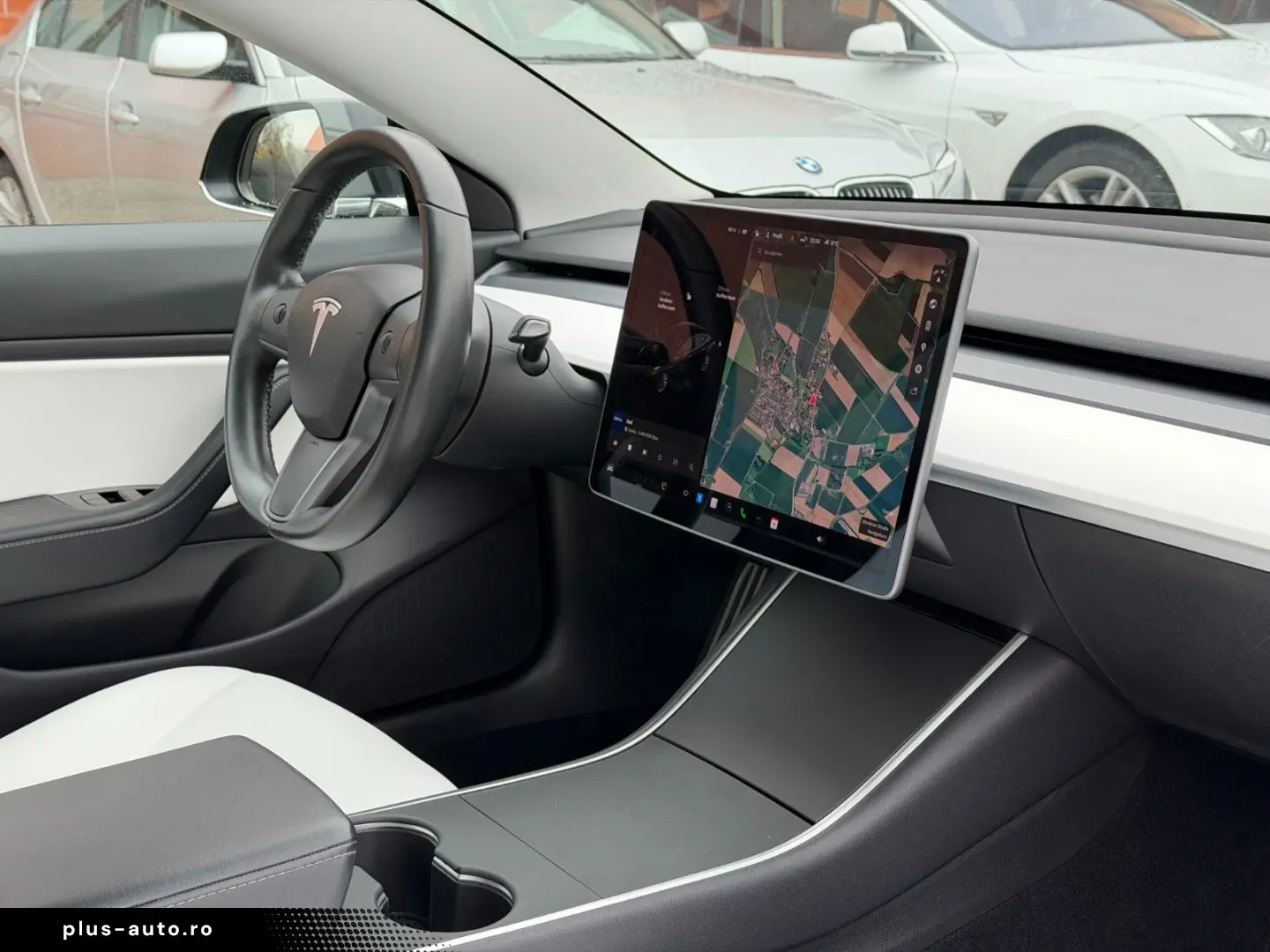 TESLA Model 3 Standard Plus 1.Hand AHK Leder Weiß