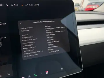 TESLA Model 3 Standard Plus 1.Hand AHK Leder Weiß