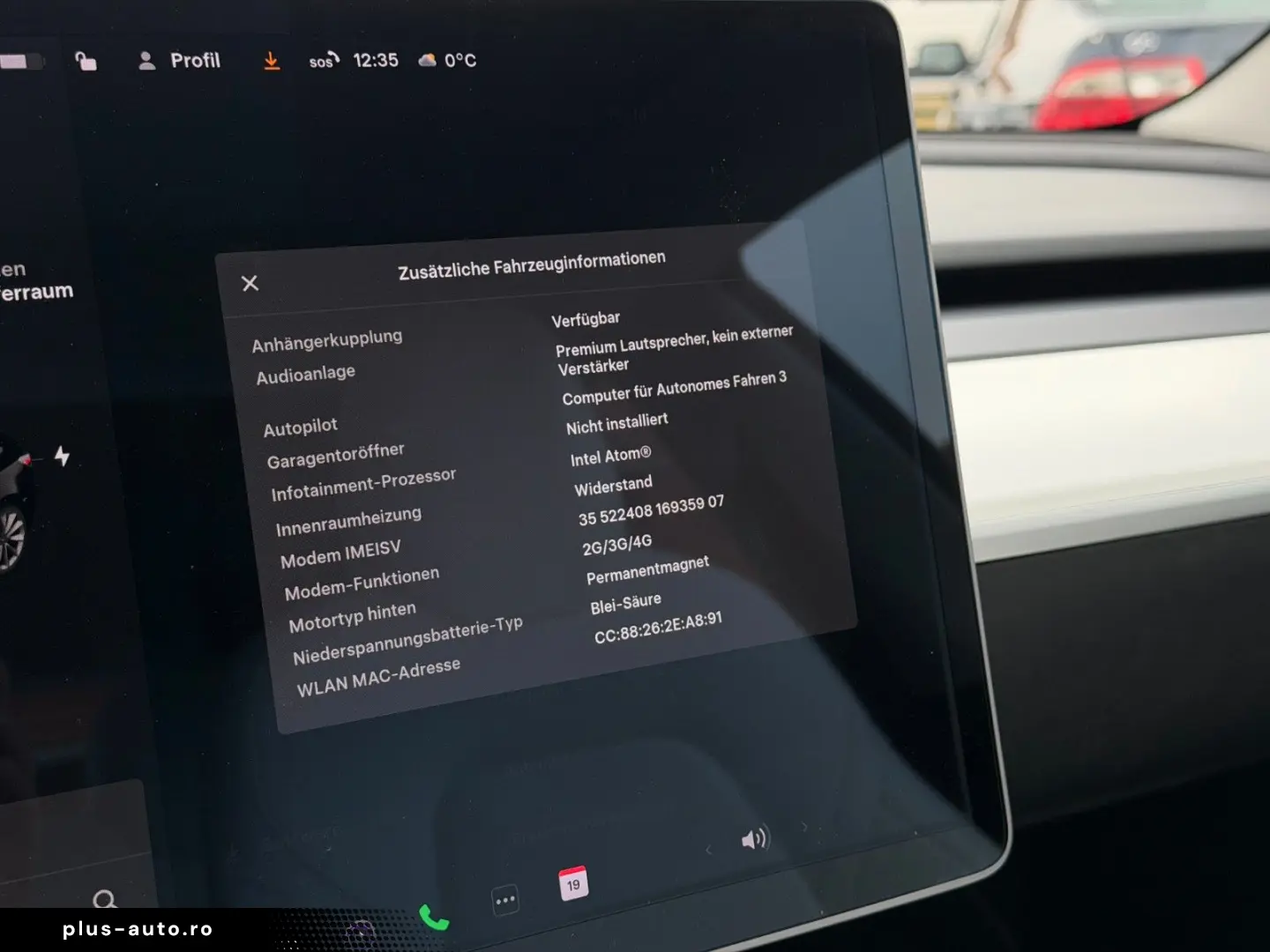 TESLA Model 3 Standard Plus 1.Hand AHK Leder Weiß