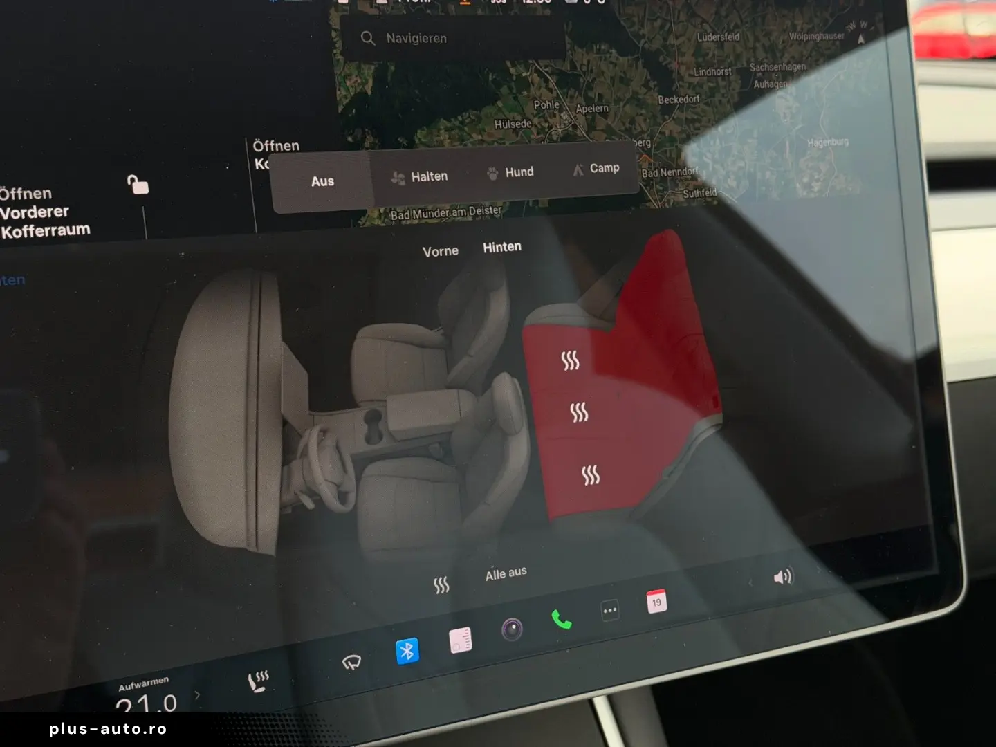 TESLA Model 3 Standard Plus 1.Hand AHK Leder Weiß