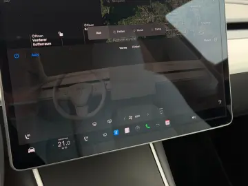TESLA Model 3 Standard Plus 1.Hand AHK Leder Weiß