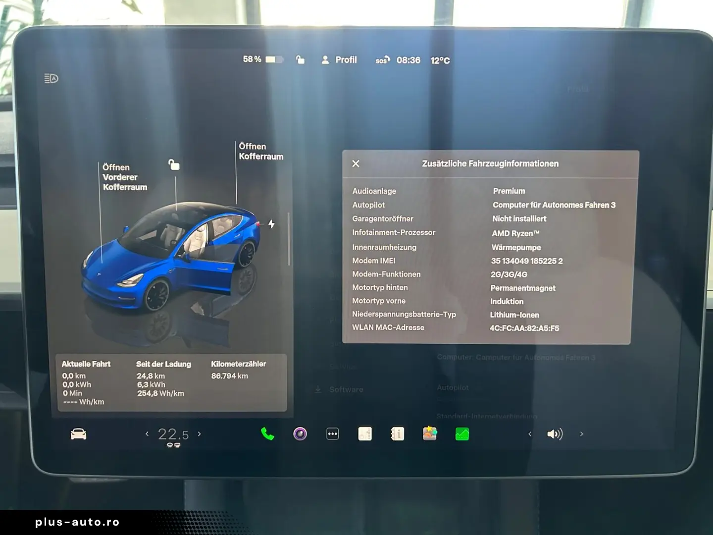 TESLA Model 3 Performance Dual AWD Metallic AMD Ryzen