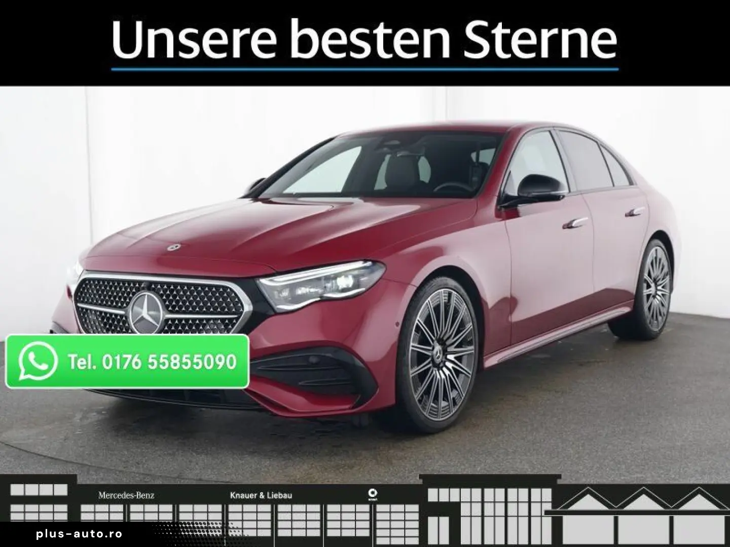 MERCEDES-BENZ E 220d Limo AMG Line Prem Superscreen Burm 4D