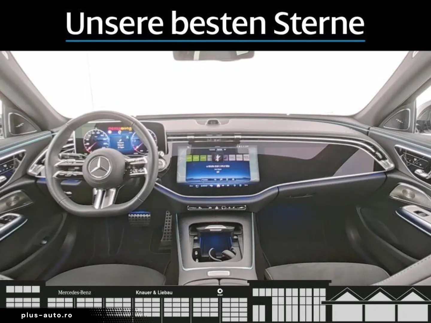 MERCEDES-BENZ E 220d Limo AMG Line Prem Superscreen Burm 4D