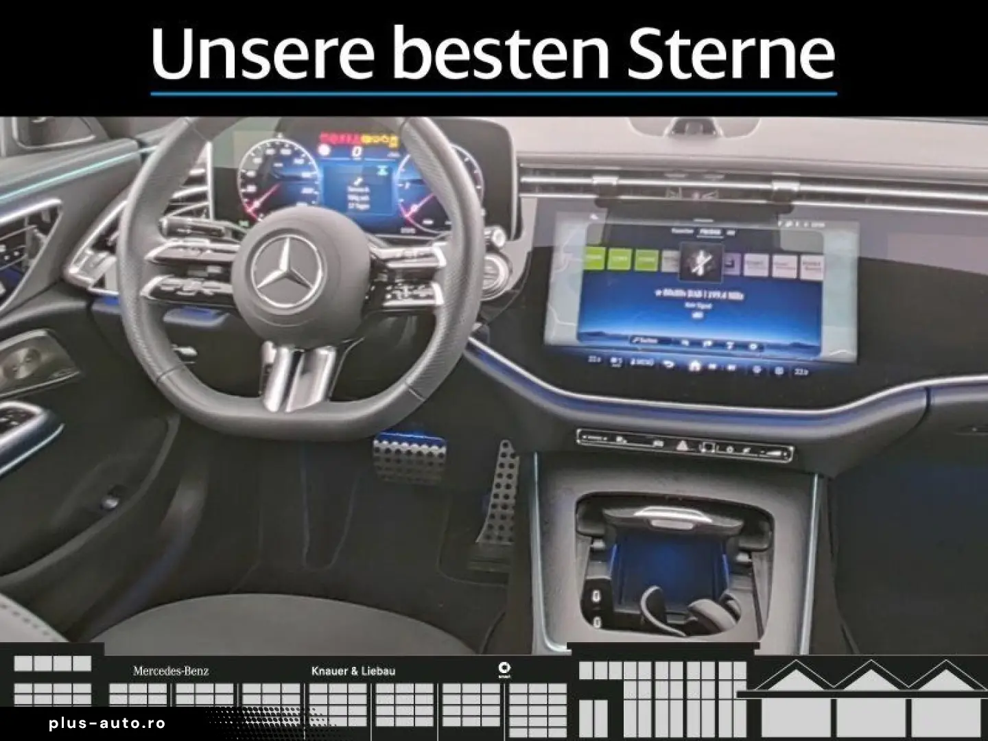 MERCEDES-BENZ E 220d Limo AMG Line Prem Superscreen Burm 4D