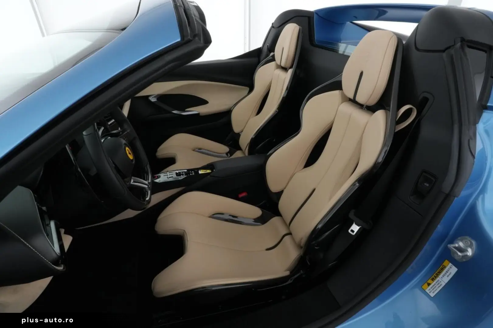 FERRARI 296 GTS 2 Schicht Spezialfarbe Azzuro California