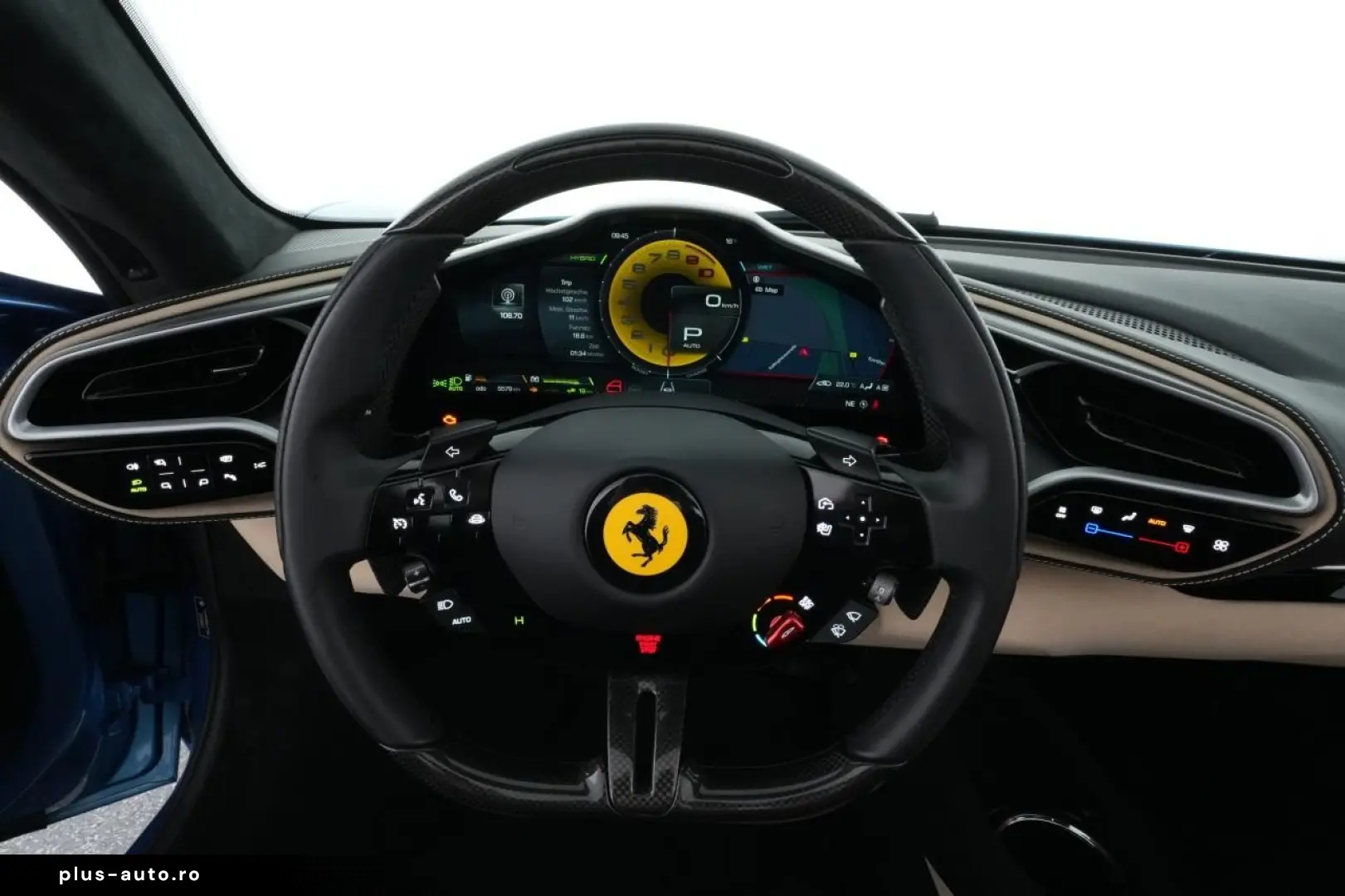 FERRARI 296 GTS 2 Schicht Spezialfarbe Azzuro California