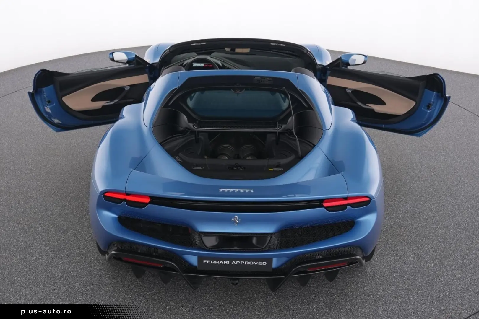 FERRARI 296 GTS 2 Schicht Spezialfarbe Azzuro California