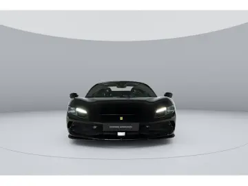FERRARI 296 GTS  All Black-Giallo Details LEDs LIFT