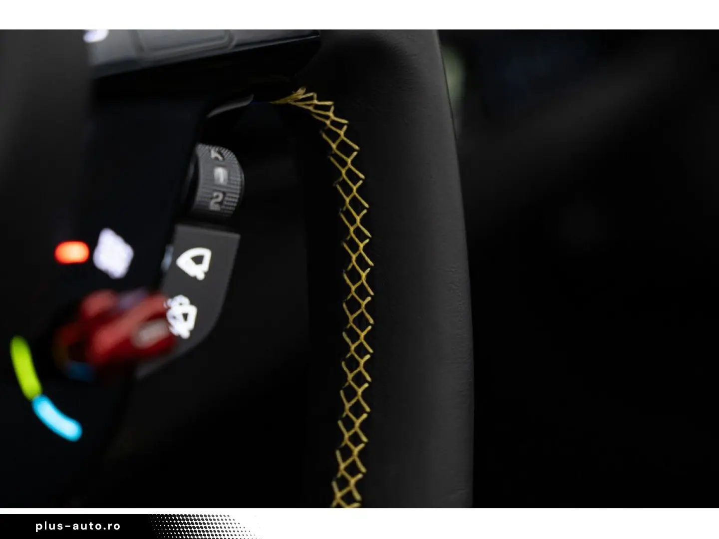 FERRARI 296 GTS  All Black-Giallo Details LEDs LIFT