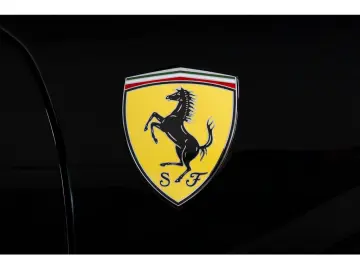 FERRARI 296 GTS  All Black-Giallo Details LEDs LIFT