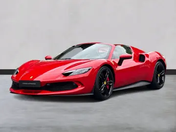 FERRARI 296 GTS  Embleme Navi PDC Klima Leder