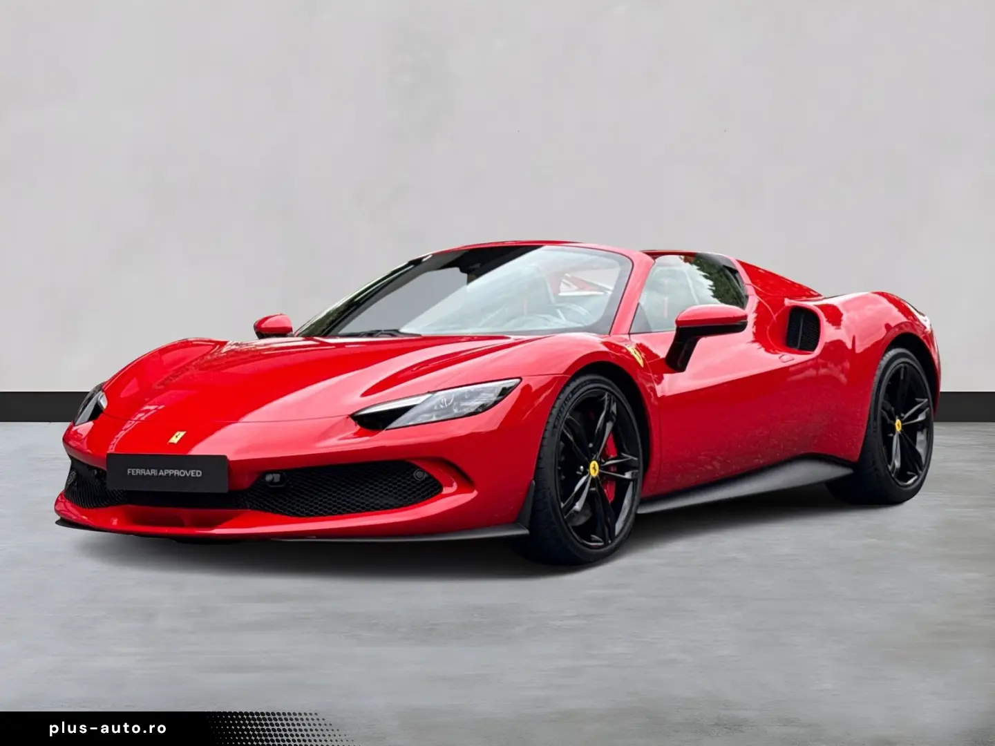 FERRARI 296 GTS  Embleme Navi PDC Klima Leder