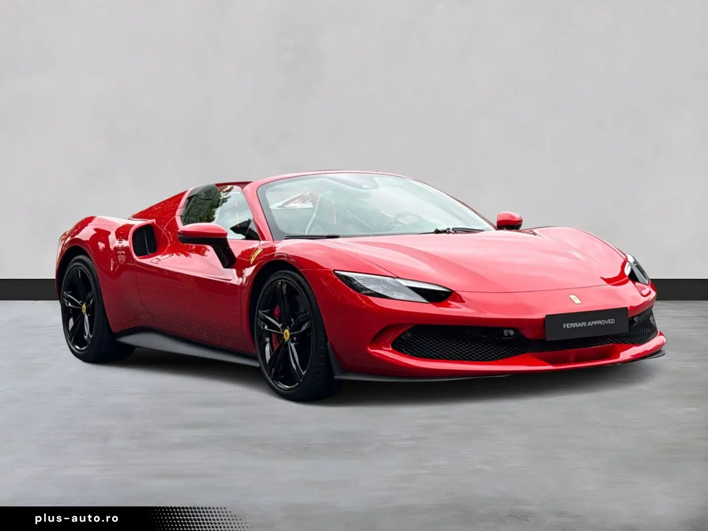 FERRARI 296 GTS  Embleme Navi PDC Klima Leder