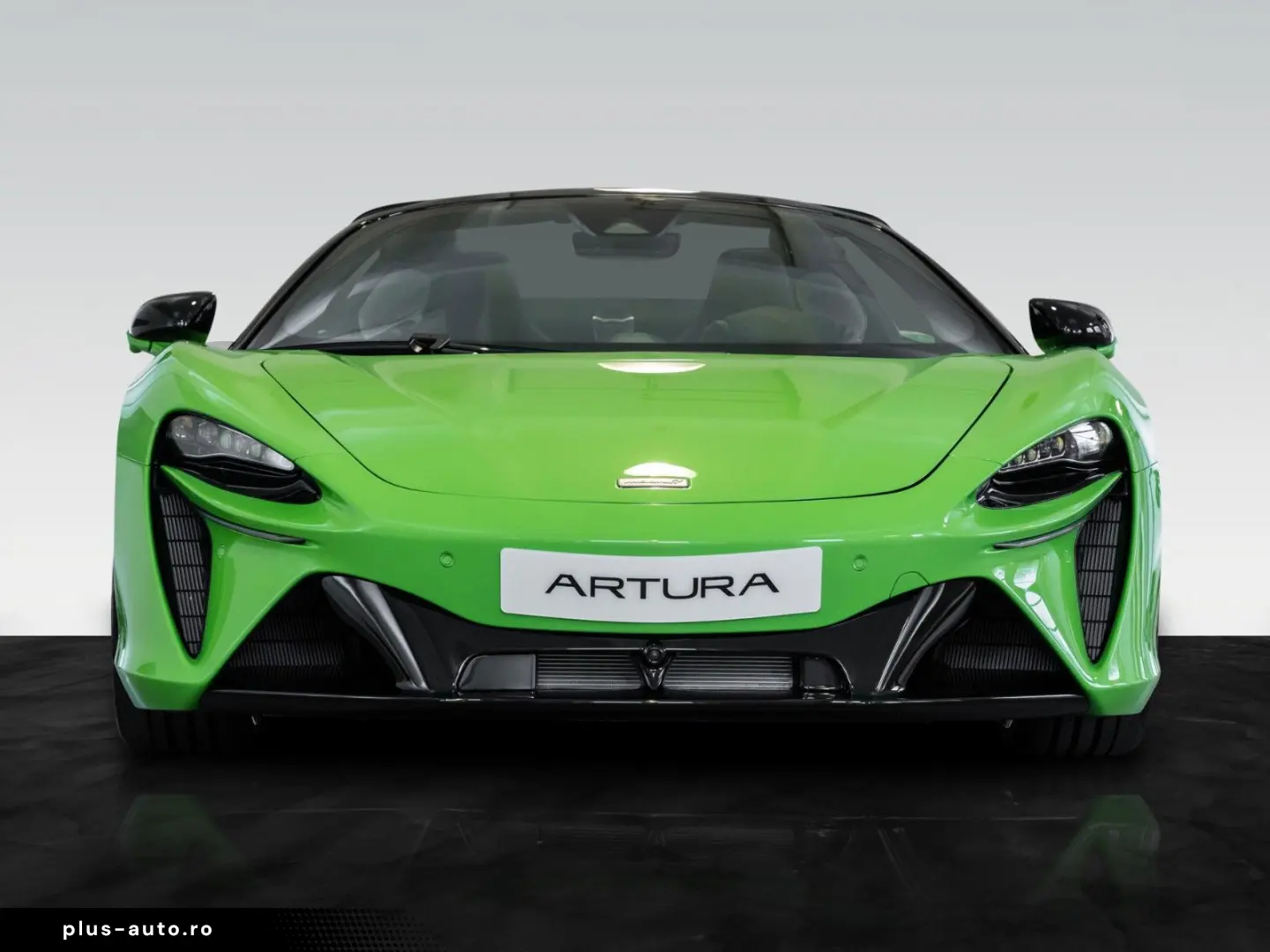 MCLAREN Artura Spider   Mantis Green   Sports Exhaust