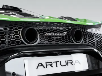 MCLAREN Artura Spider   Mantis Green   Sports Exhaust