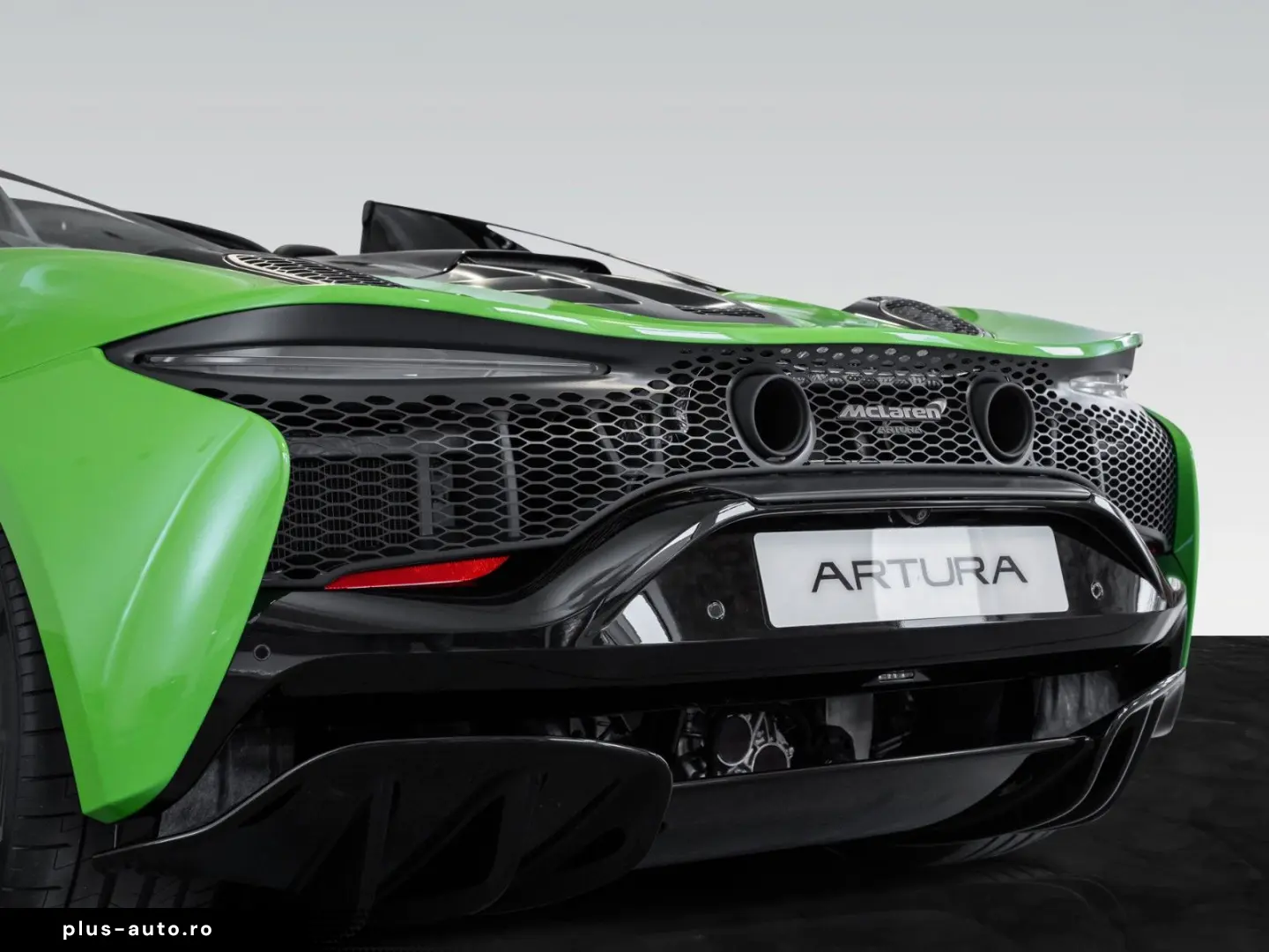 MCLAREN Artura Spider   Mantis Green   Sports Exhaust