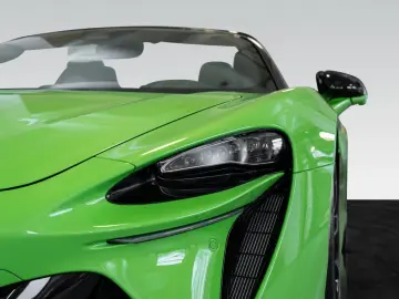 MCLAREN Artura Spider   Mantis Green   Sports Exhaust