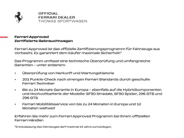 FERRARI Roma Spider   Atelier   Outdoor Leder