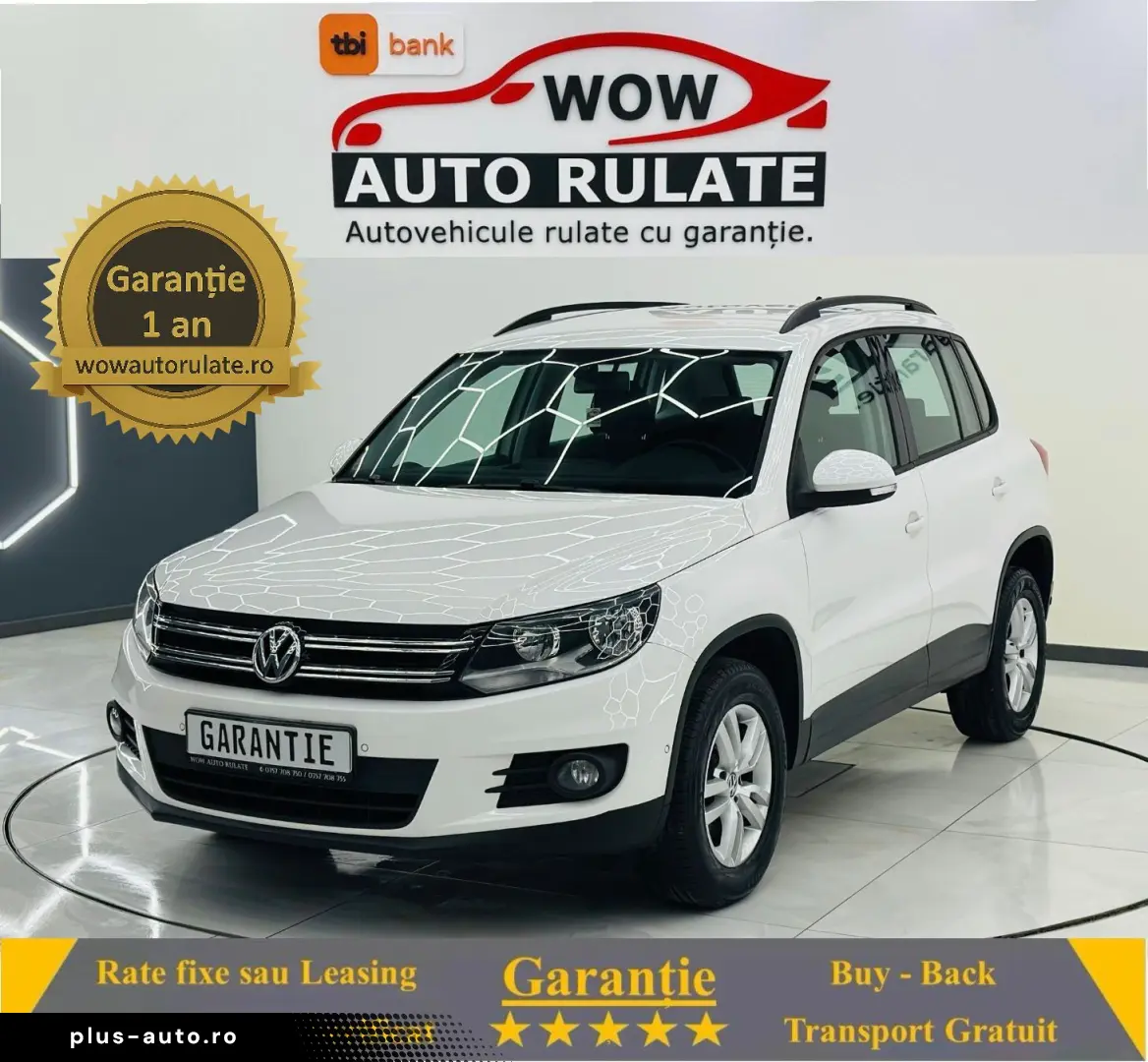VOLKSWAGEN TIGUAN 2012 2.0D E5 Garantie 12 Luni Rate Avans 0
