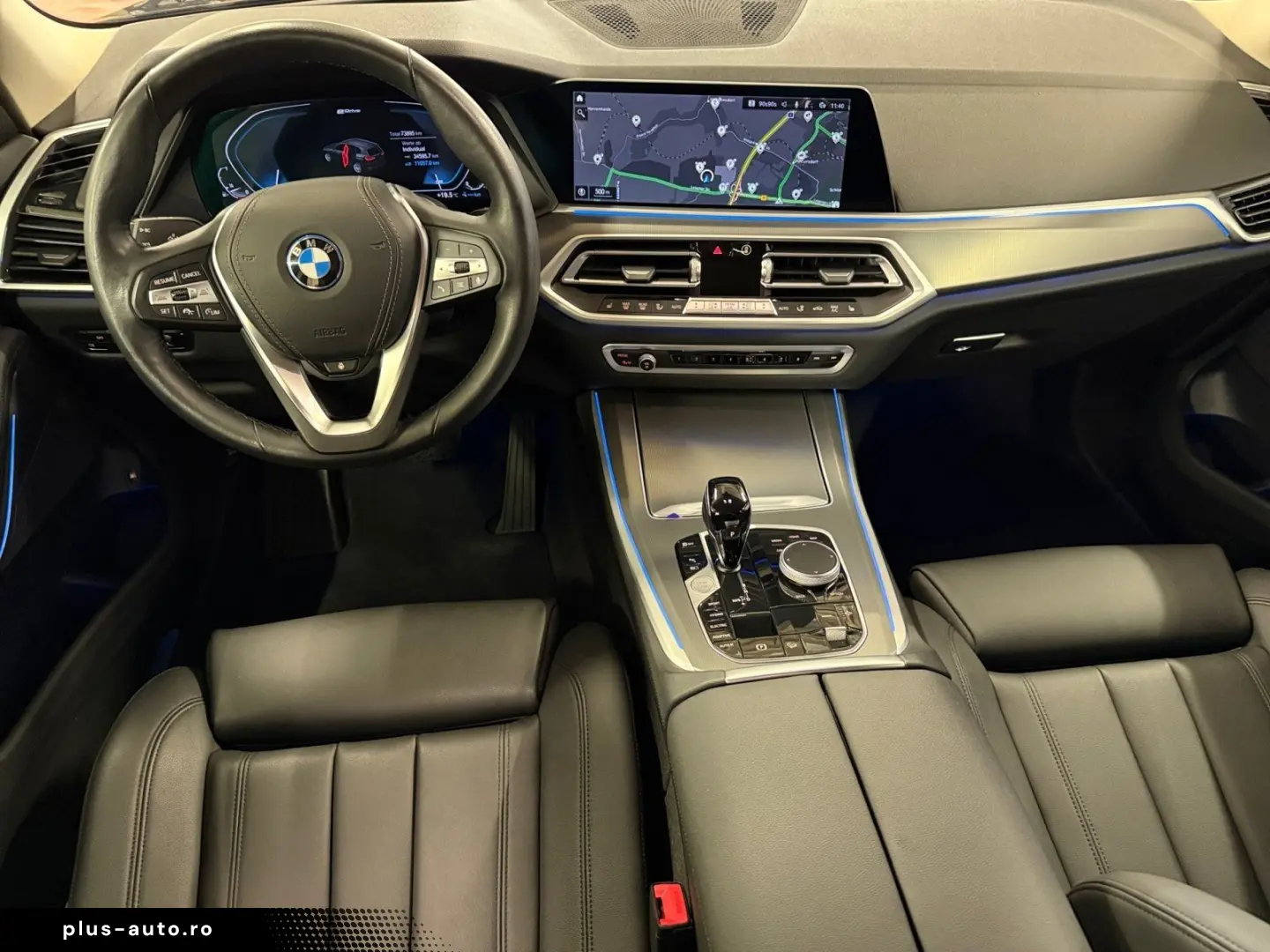 BMW X5 xDrive45e AHK LiveCockpitProf Head-Up Kamera