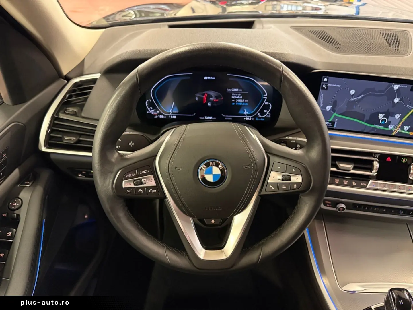 BMW X5 xDrive45e AHK LiveCockpitProf Head-Up Kamera