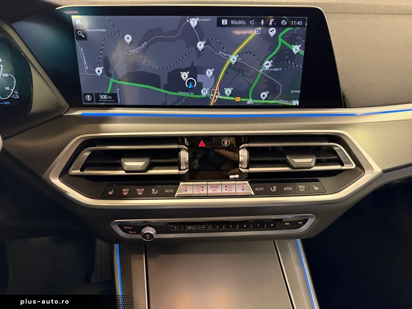 BMW X5 xDrive45e AHK LiveCockpitProf Head-Up Kamera