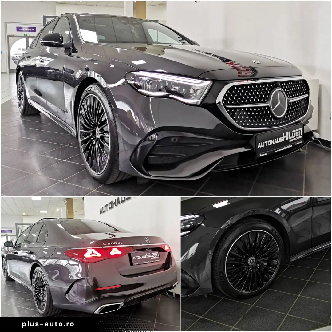 MERCEDES-BENZ E 300 de 4M AMG  Superscreen Pano 360 Kam