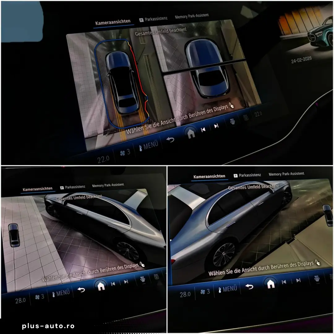 MERCEDES-BENZ E 300 de 4M AMG  Superscreen Pano 360 Kam