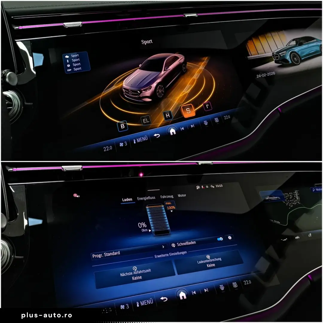 MERCEDES-BENZ E 300 de 4M AMG  Superscreen Pano 360 Kam