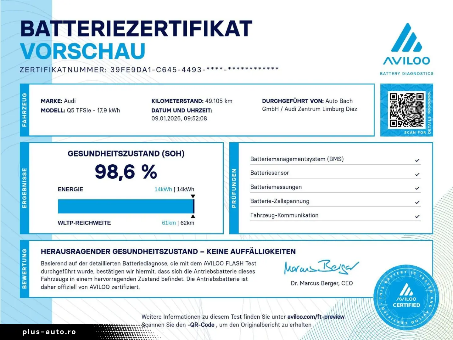 AUDI Q5 advanced 50TFSI e qu Navi LED Standklima ACC