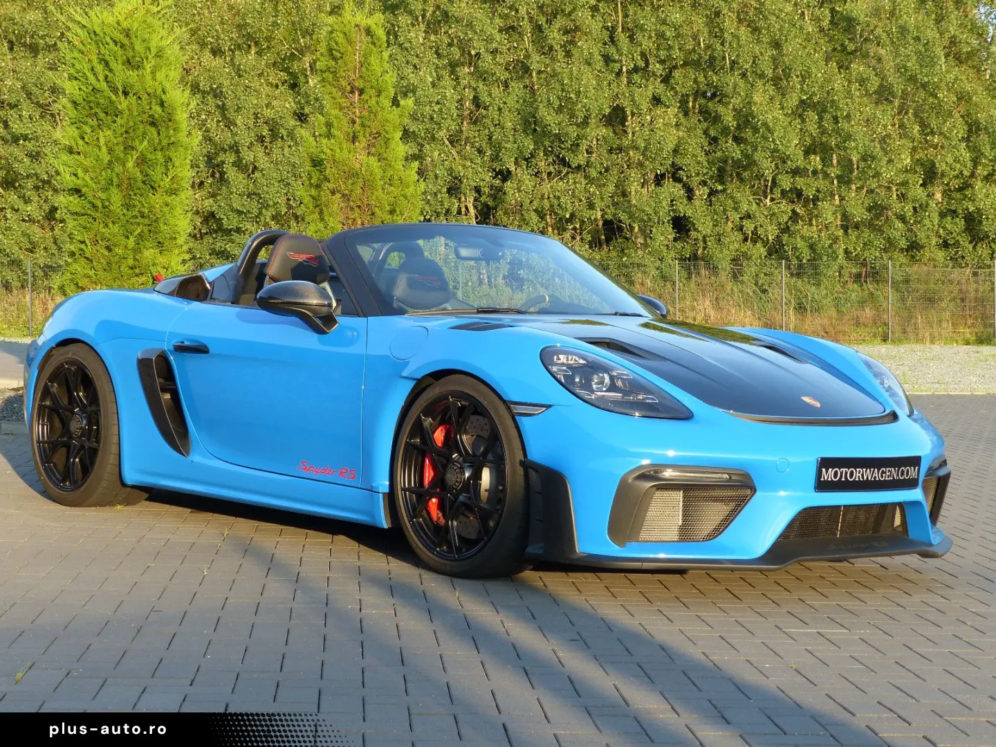PORSCHE 718 Boxster Spyder RS  Weissach