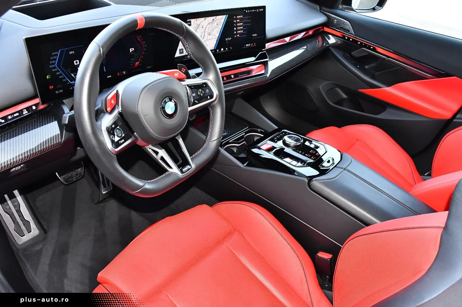 BMW M5 Lim Carbon Drivelogic B&W Individual Merino