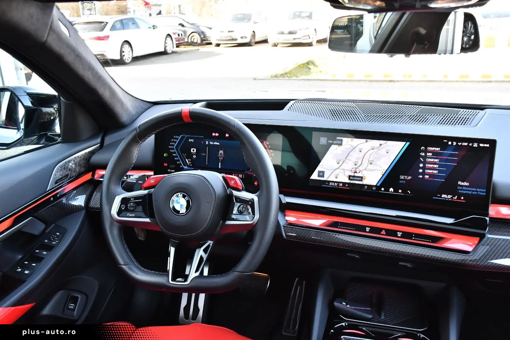 BMW M5 Lim Carbon Drivelogic B&W Individual Merino