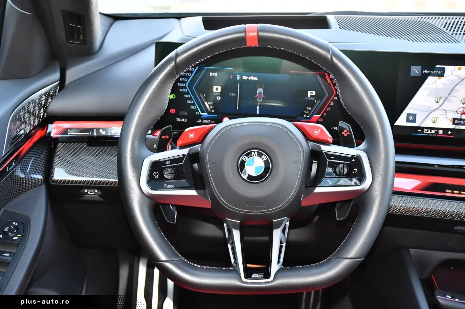 BMW M5 Lim Carbon Drivelogic B&W Individual Merino