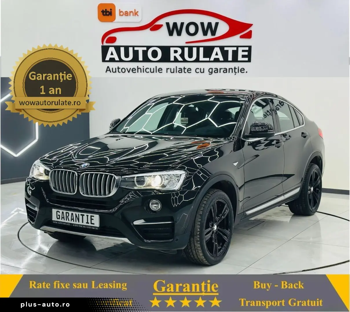 BMW X4 2015 2.0D E6 Garantie 12 Luni Rate Avans 0 Doar Cu Bu