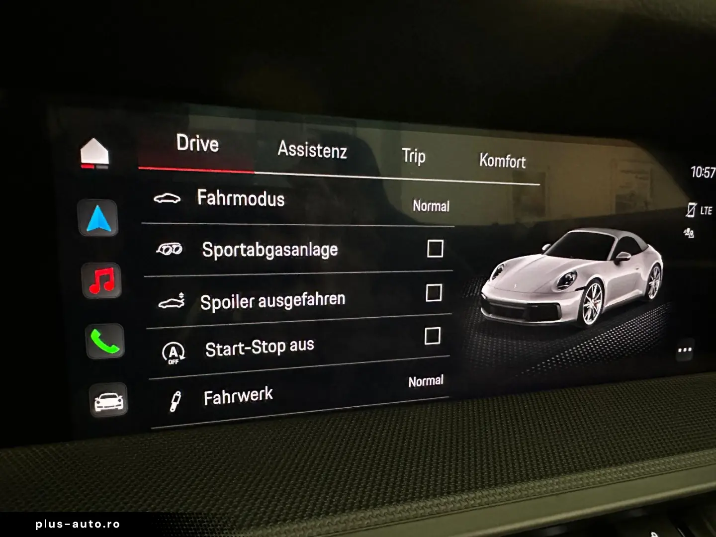 PORSCHE 992 Carrera Cabriolet Sportabgas SPORTSITZ-Plus