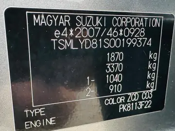 SUZUKI VITARA   Fab.- 09.2016   1.6 DIESEL 120 Cp   Euro 6