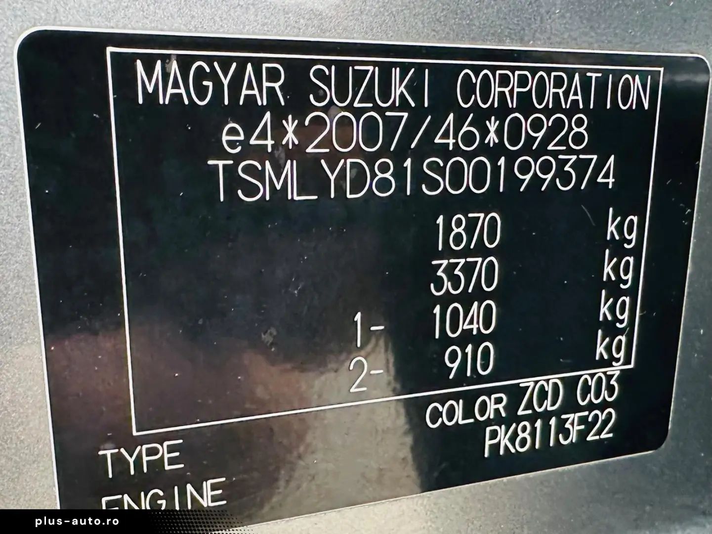 SUZUKI VITARA   Fab.- 09.2016   1.6 DIESEL 120 Cp   Euro 6